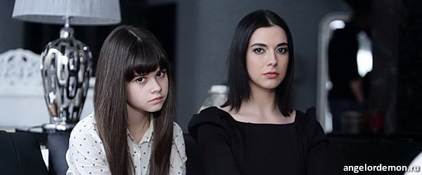Фотографии со съемок сериала «Ангел или демон»