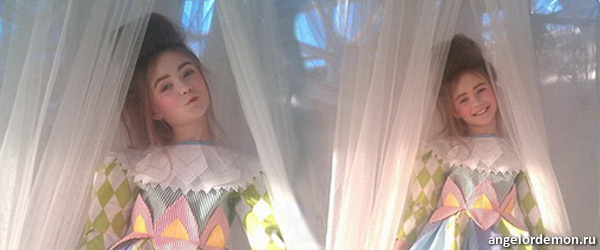 Ефросиния Кушнир на фотосессии для проекта «Commedia dell'arte»