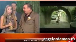 Награждение Анны Андрусенко на фестивале